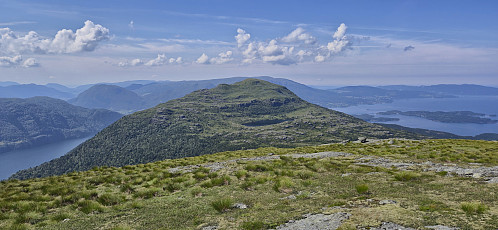 Looking back at Børkjenesnuten from Gaddanuten