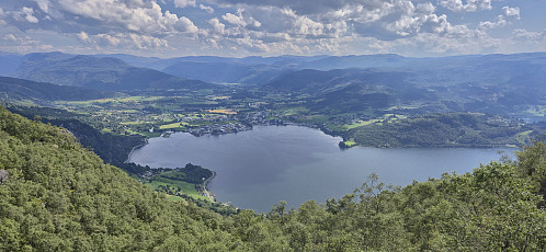Etne from south of Håfjellet