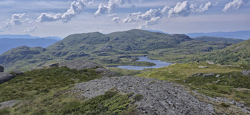 Looking back at Gaddanuten from Håfjellet