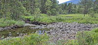 First stream crossing
