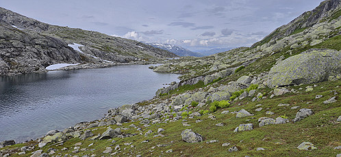 The lake between Storhaugane and Storhaugane Vest