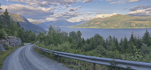 The gravel road to Vikedal
