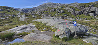 Breidsete marked trailhead