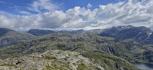 Folgefonna from Grytingsfjellet
