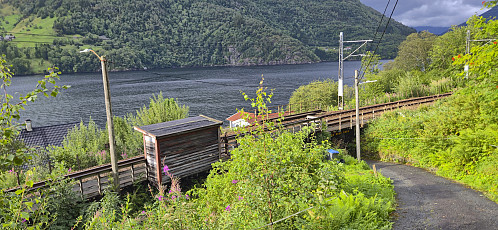 Approaching the station