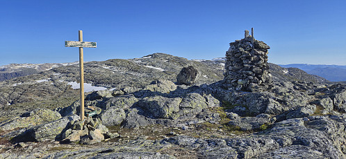 Mjølfjellet Nordvest with Mjølfjellet in the background