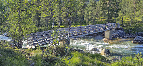The bridge across Kleivelvi