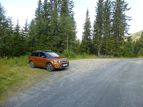Parkeringen ved Nystaul