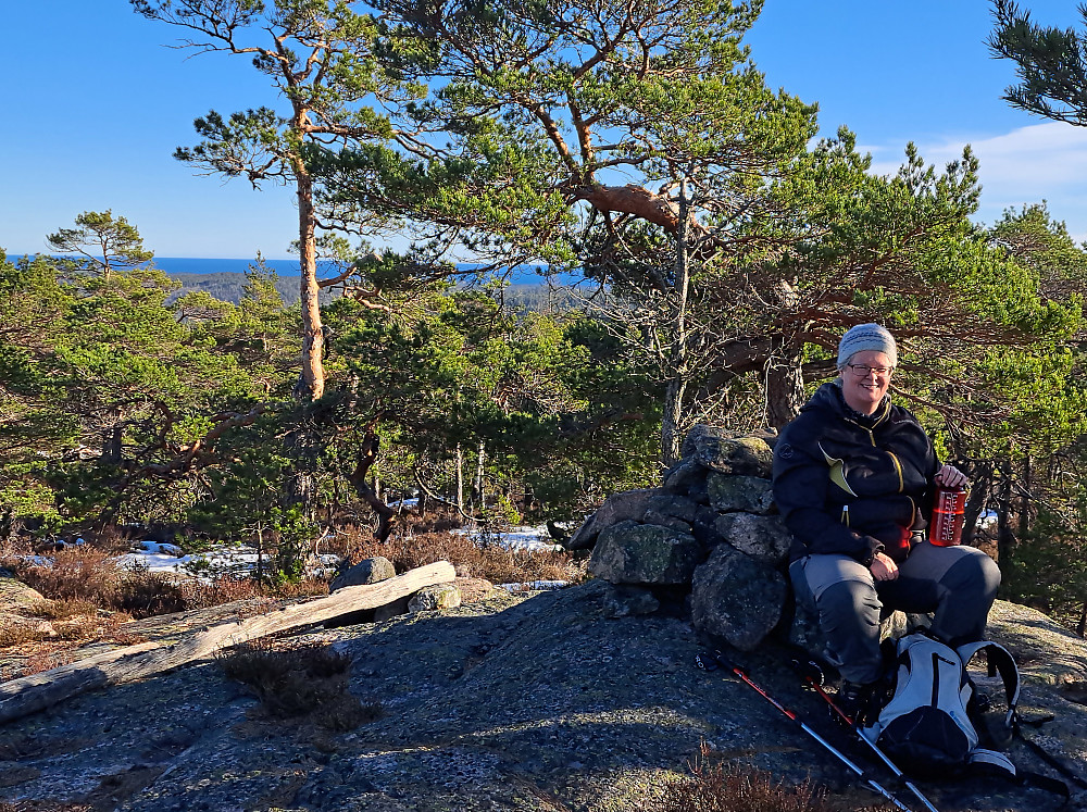 Rast på toppen