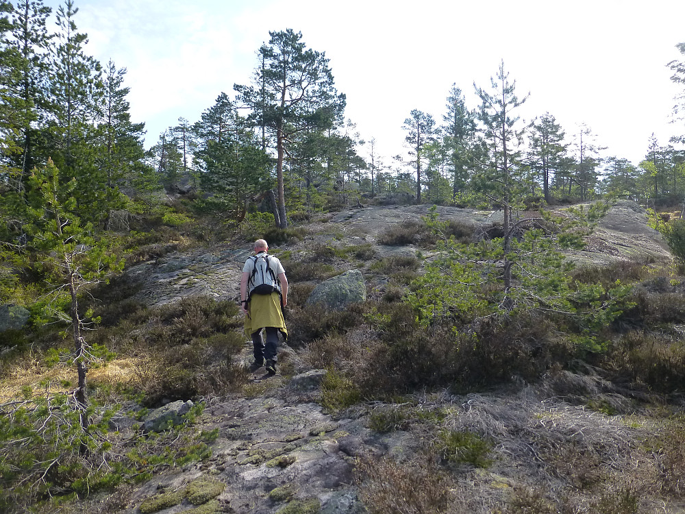 Siste del før toppen