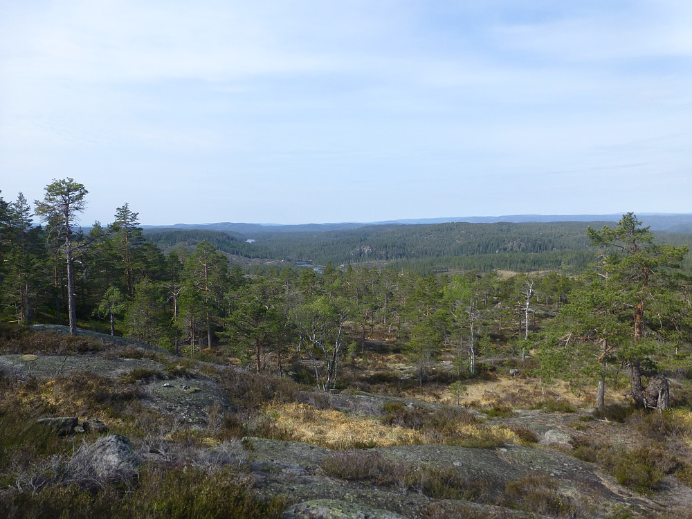 Utsikt fra toppområdet