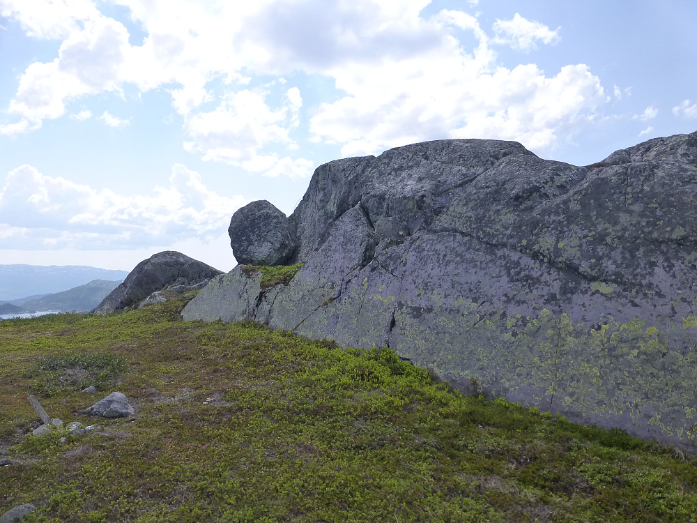 Toppen med teltplass