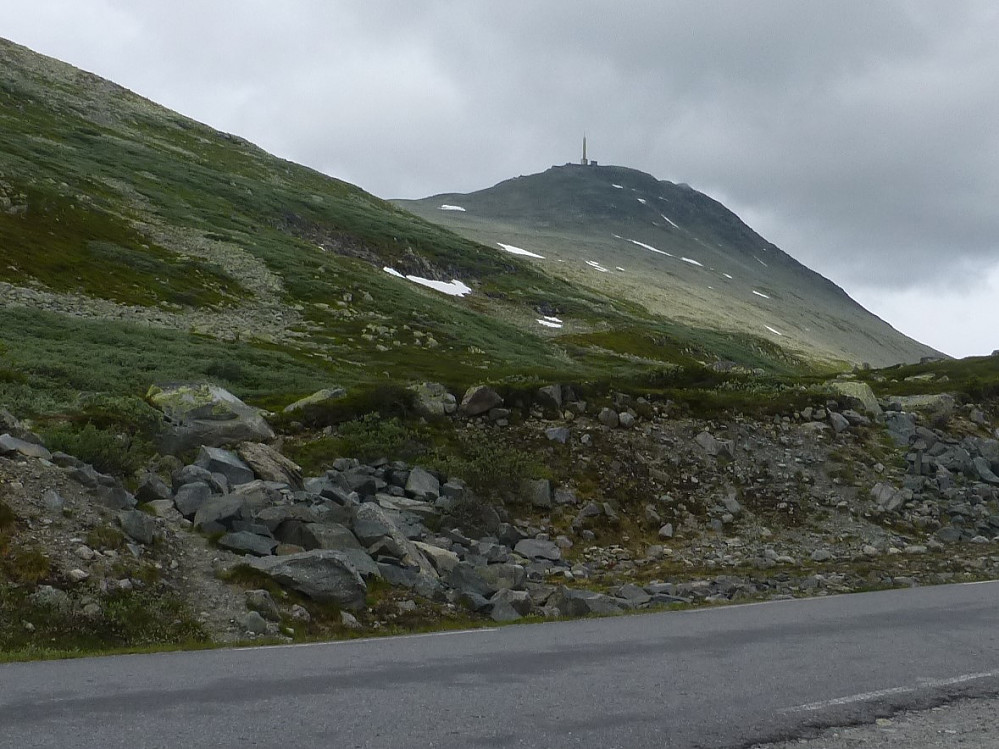 Gaustatoppen ligger bak meg