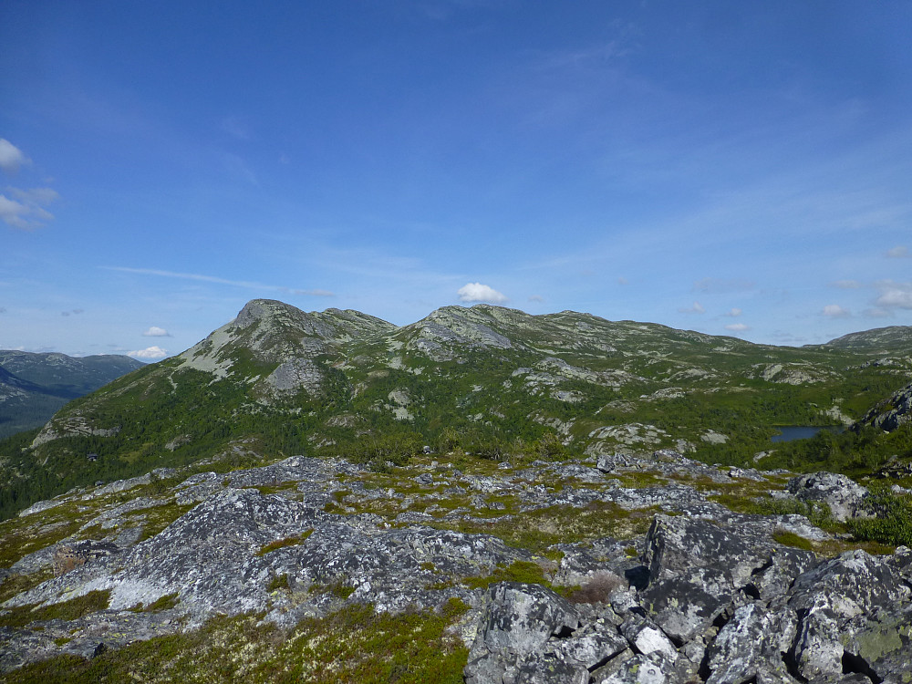 Utsikt mot Grimaren, usikker på om Røysdalsnuten stikker opp bak der