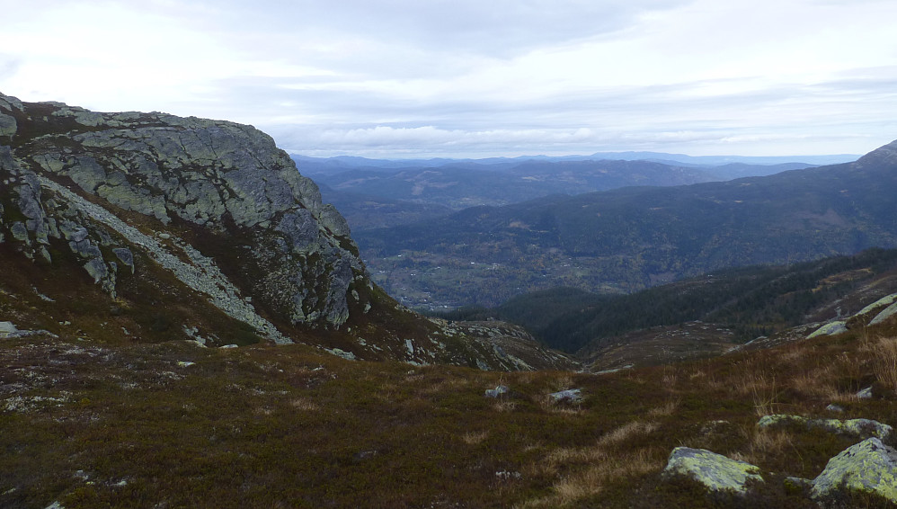 Flatdal ses der nede