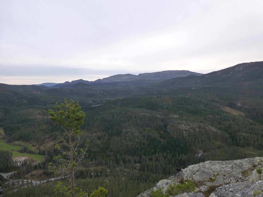 Utsikt mot Brokefjell