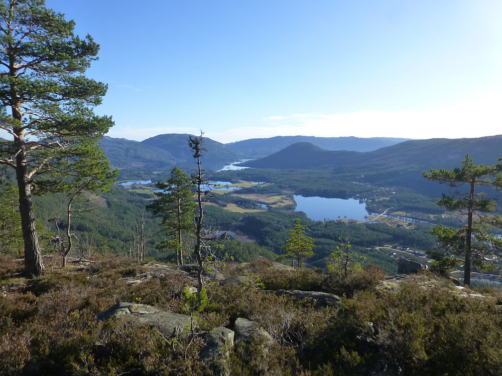Utsikt mot Vrådal