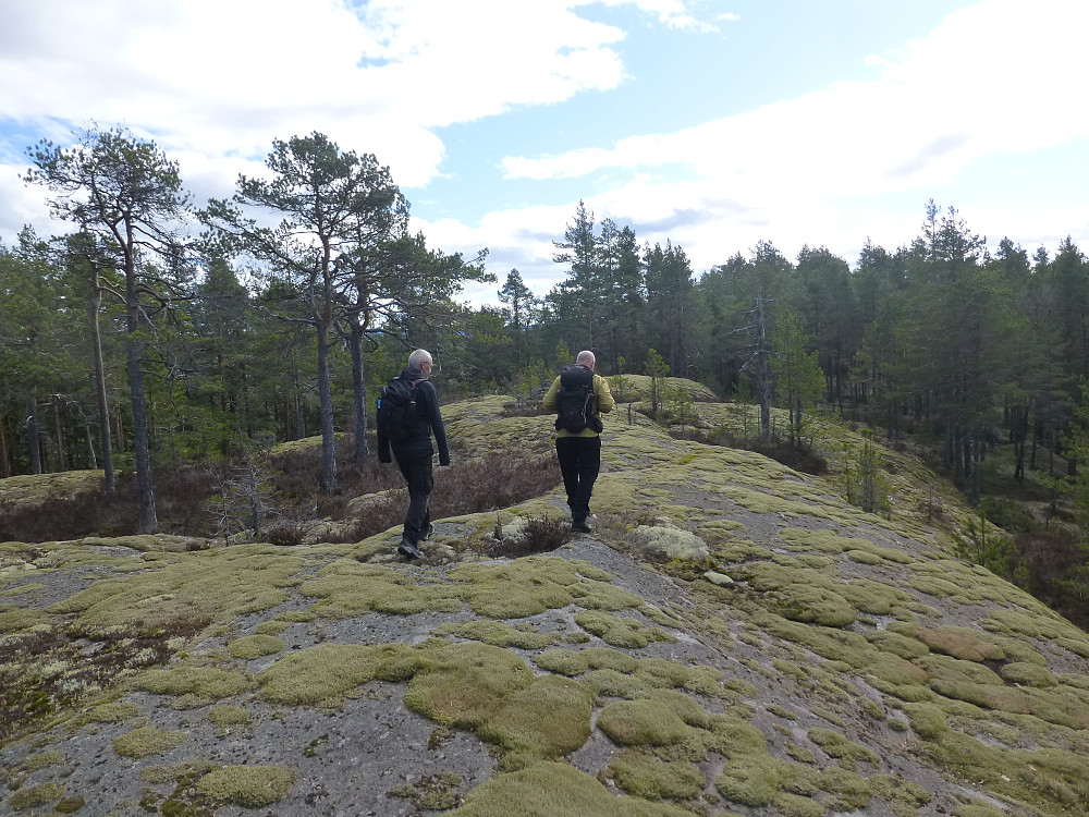 Flott terreng bortetter ryggen