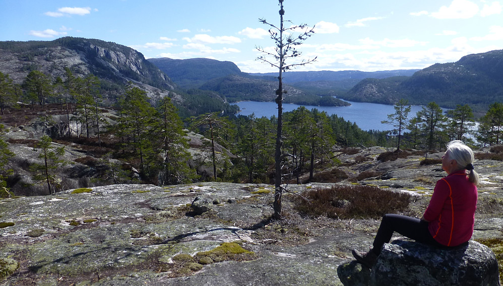 Utsikt mot Nissedal