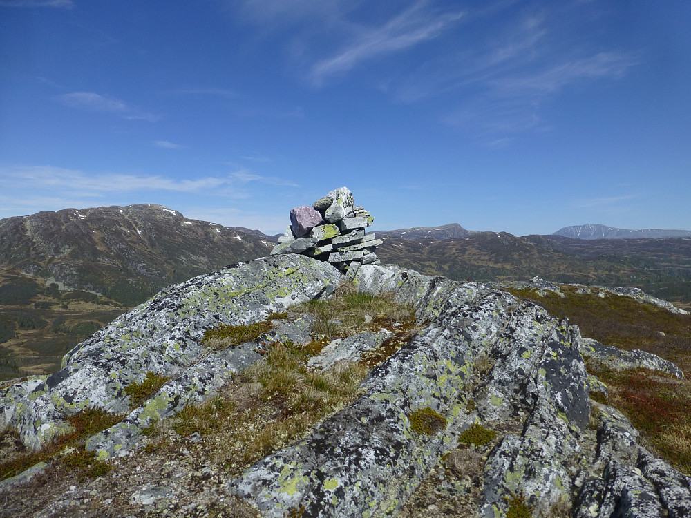Toppenvarden, ikke så stor, men for en utsikt