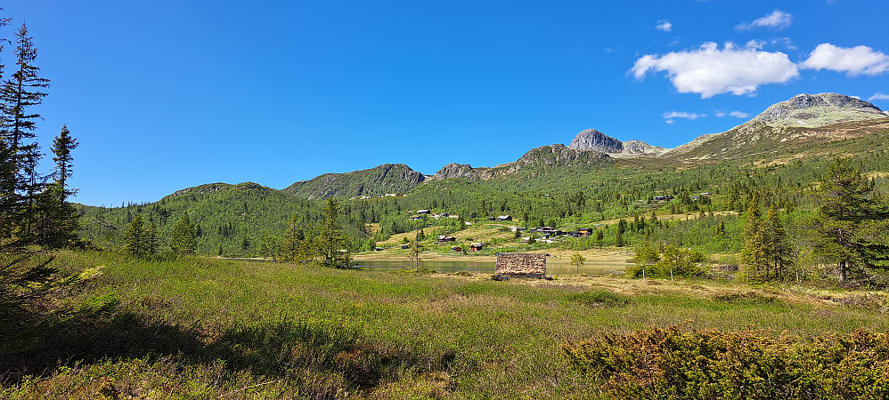 Bekkjestulområdet med Gaustakna bak
