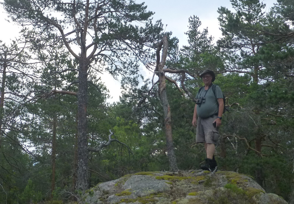 Øyvind på toppen