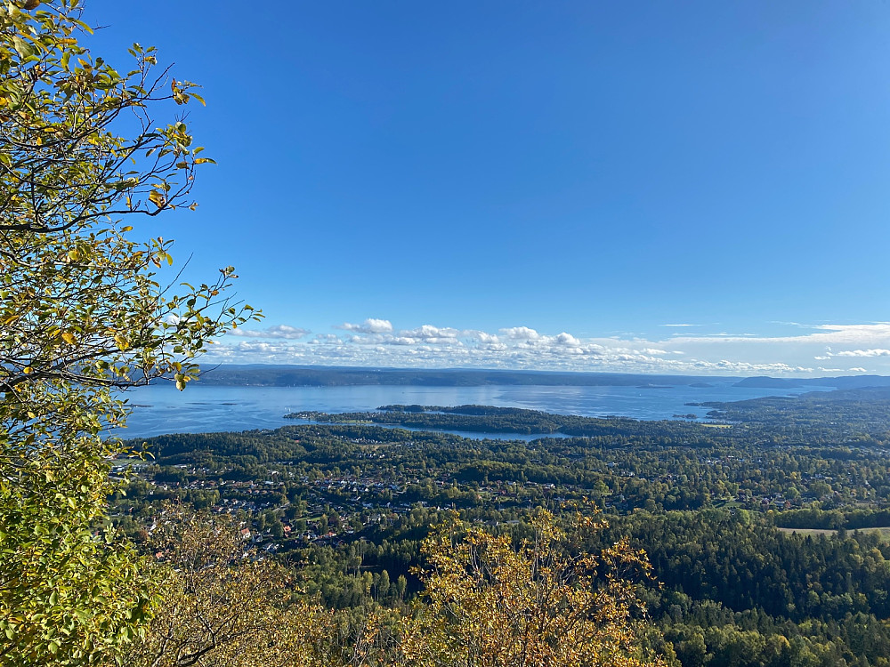 Fra toppen mot syd, Drøbak