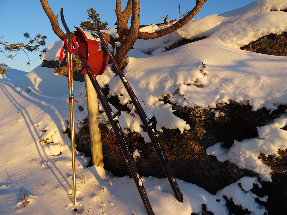 Trimposten på Bukamyrfjellet