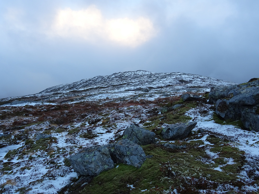 Fint terreng mot Seterfjellet