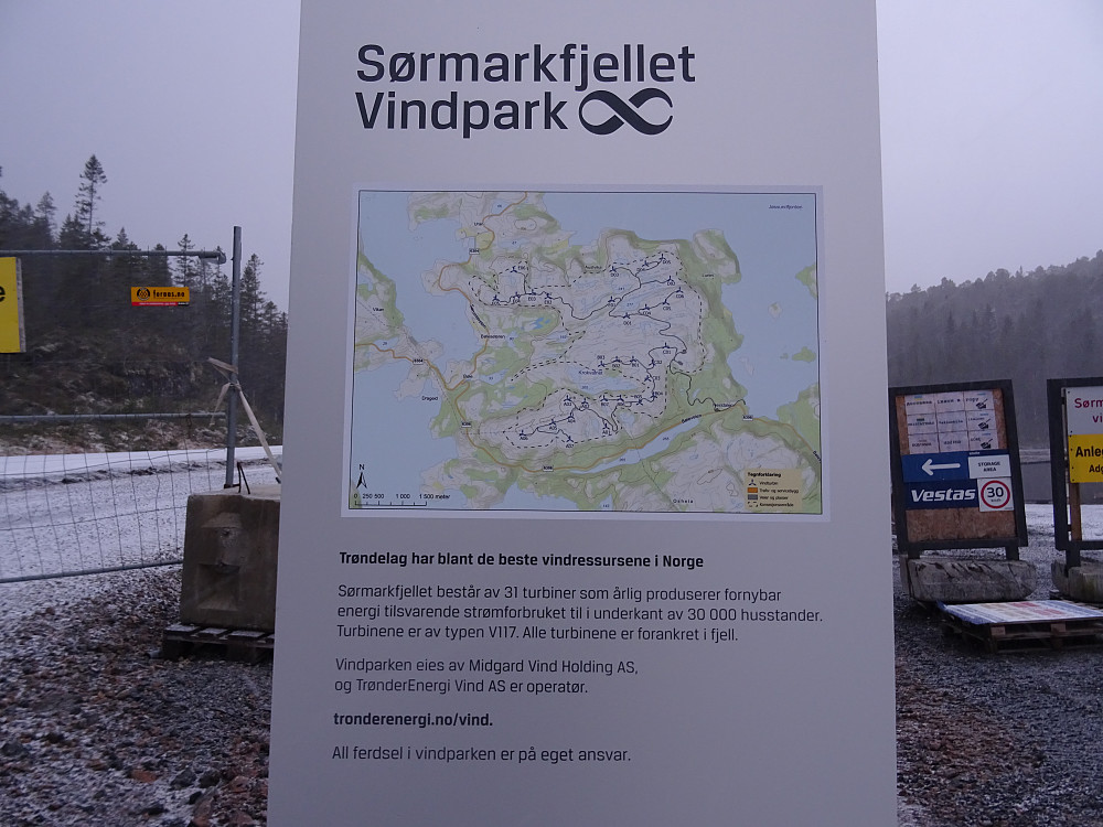 Info om Sørmarkfjellet Vindpark