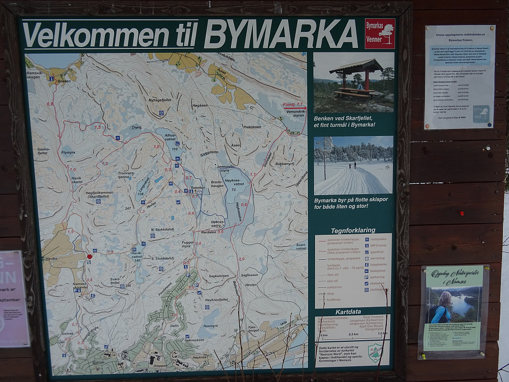 Velkommen til Bymarka i Namsos