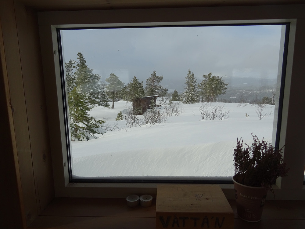 Utsikt fra gamma på "Våttån" Lokalt navn
