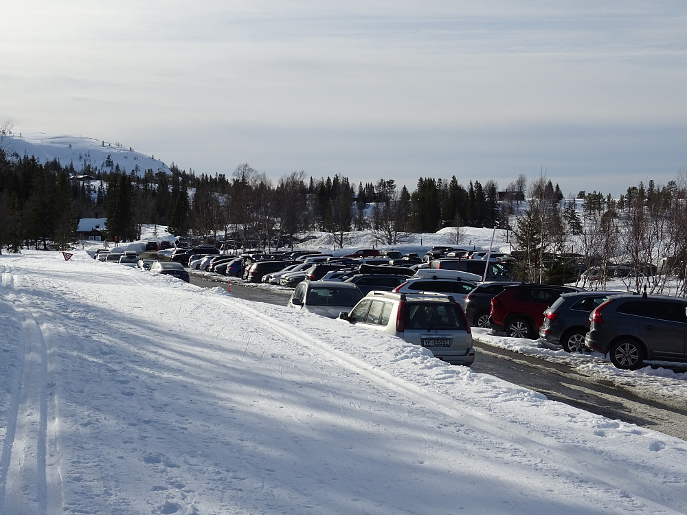 Parkering ved Vulusjøen