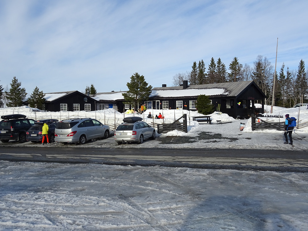 Parkering ved Skallstuggu