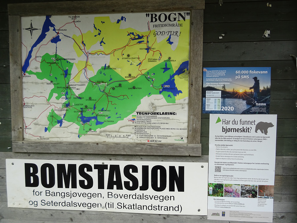 Bomstasjon i Bangsdalen