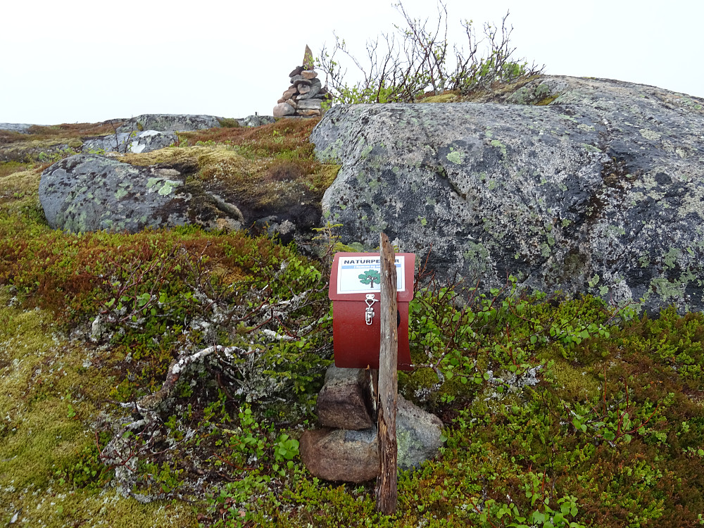 Trimkasse under varden på Måssåhatten