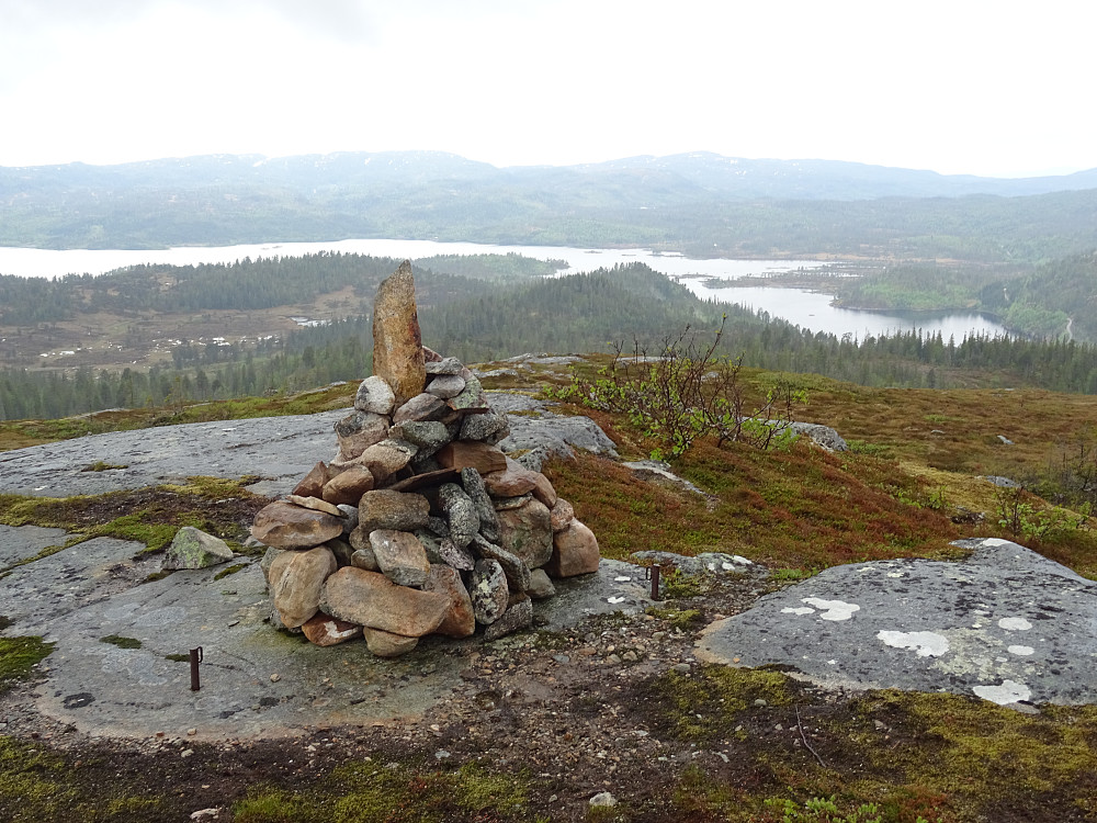 Utsikt fra varden på Måssåhatten