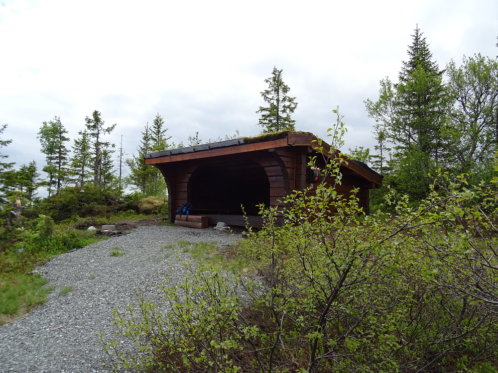 Gapahuken i Tomtvasslia