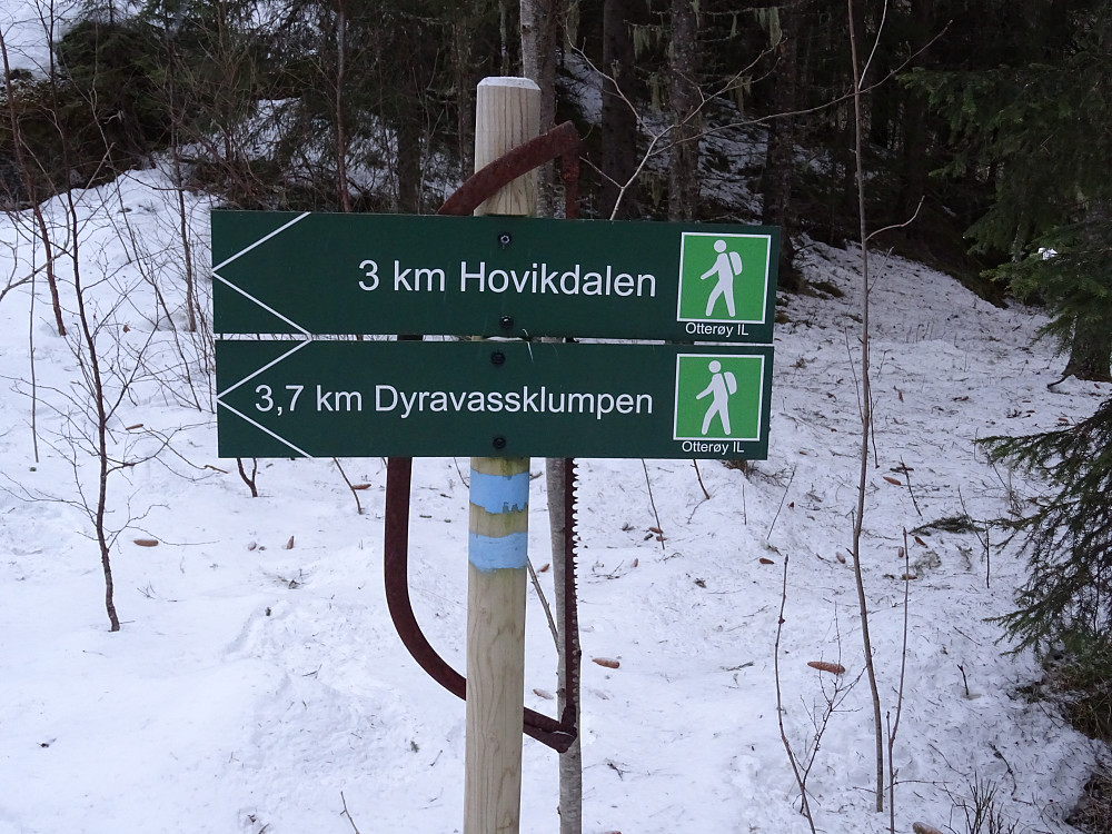 Ved starten i Hovikdalen