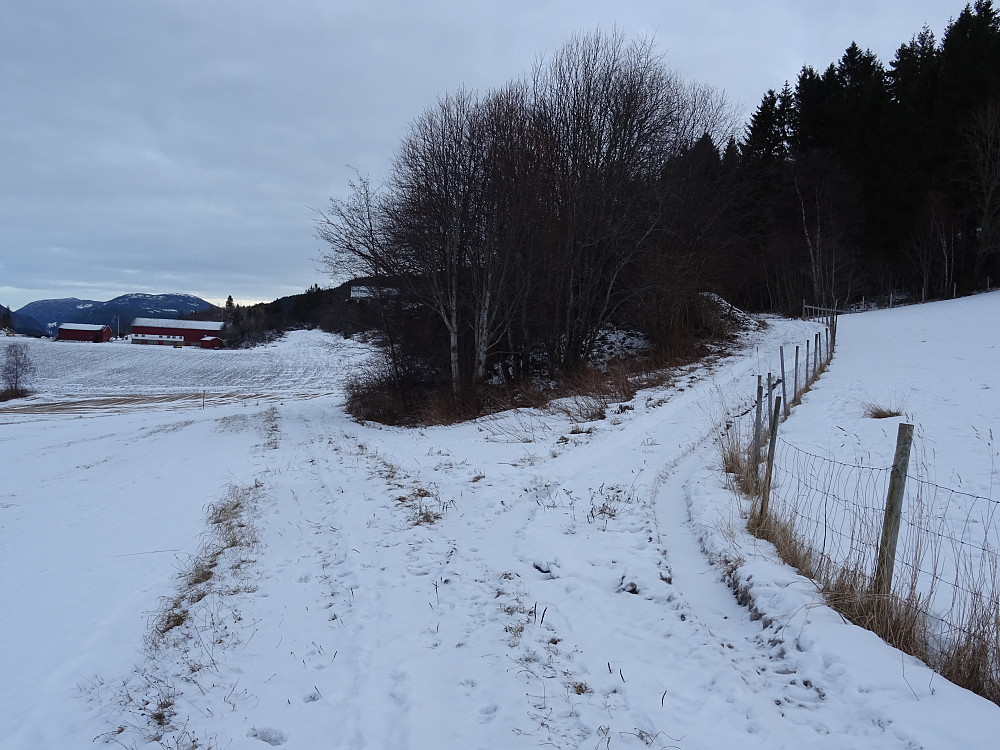 Gammel ferdselsvei på Hynne