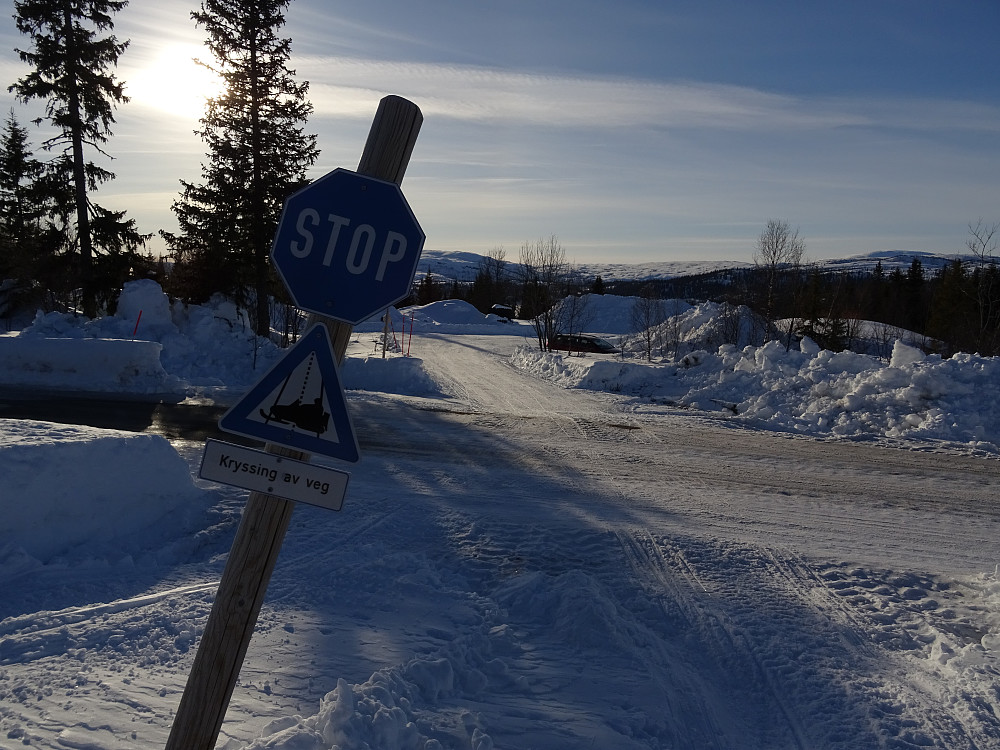 Tilbake til parkeringa