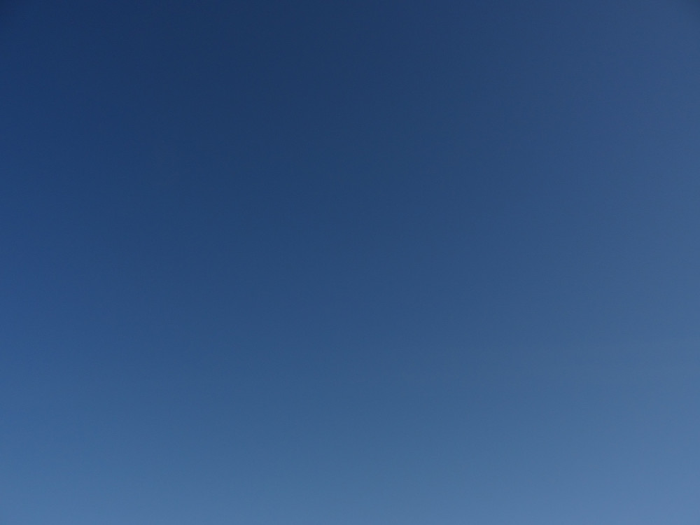 Blå himmel på Firklumpen
