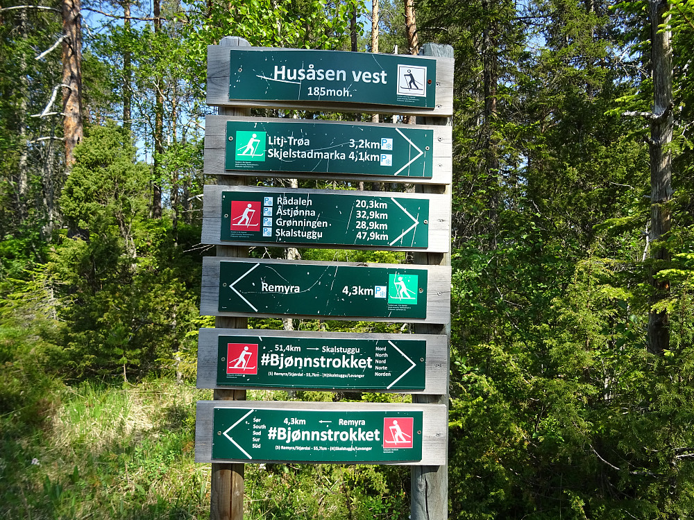 God skilting ved Husåsen