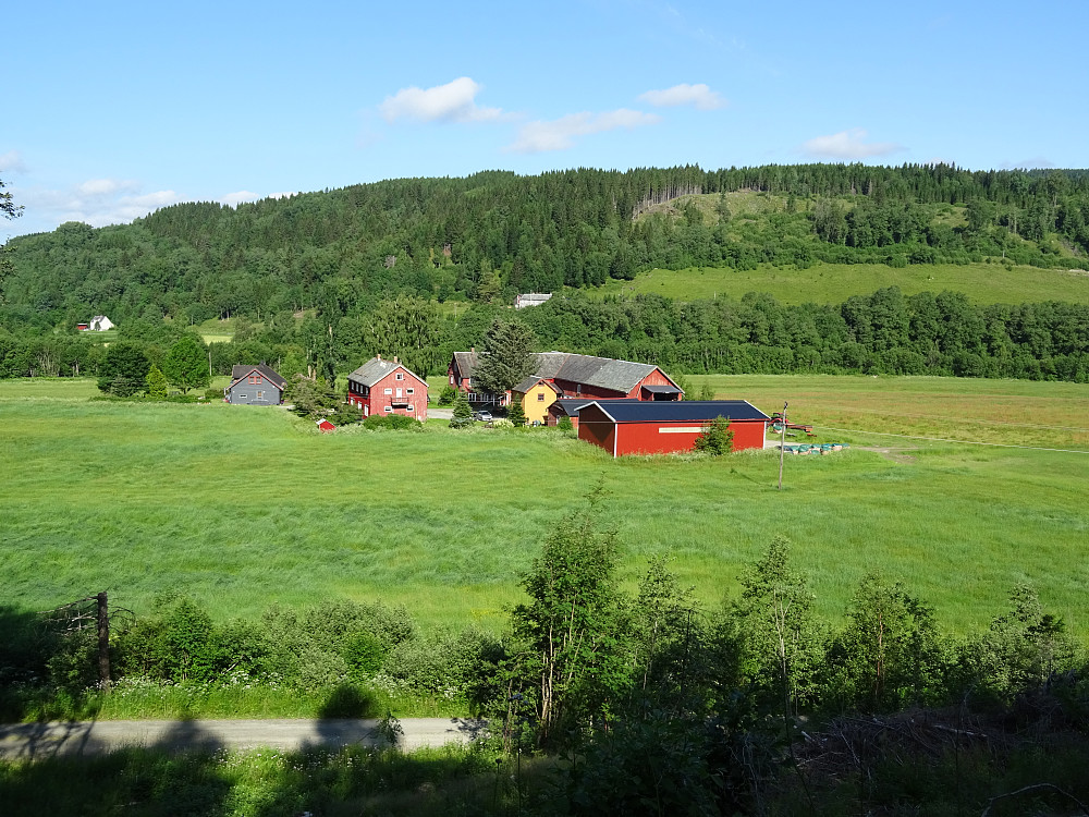 God utsikt mot Fornes Nordre