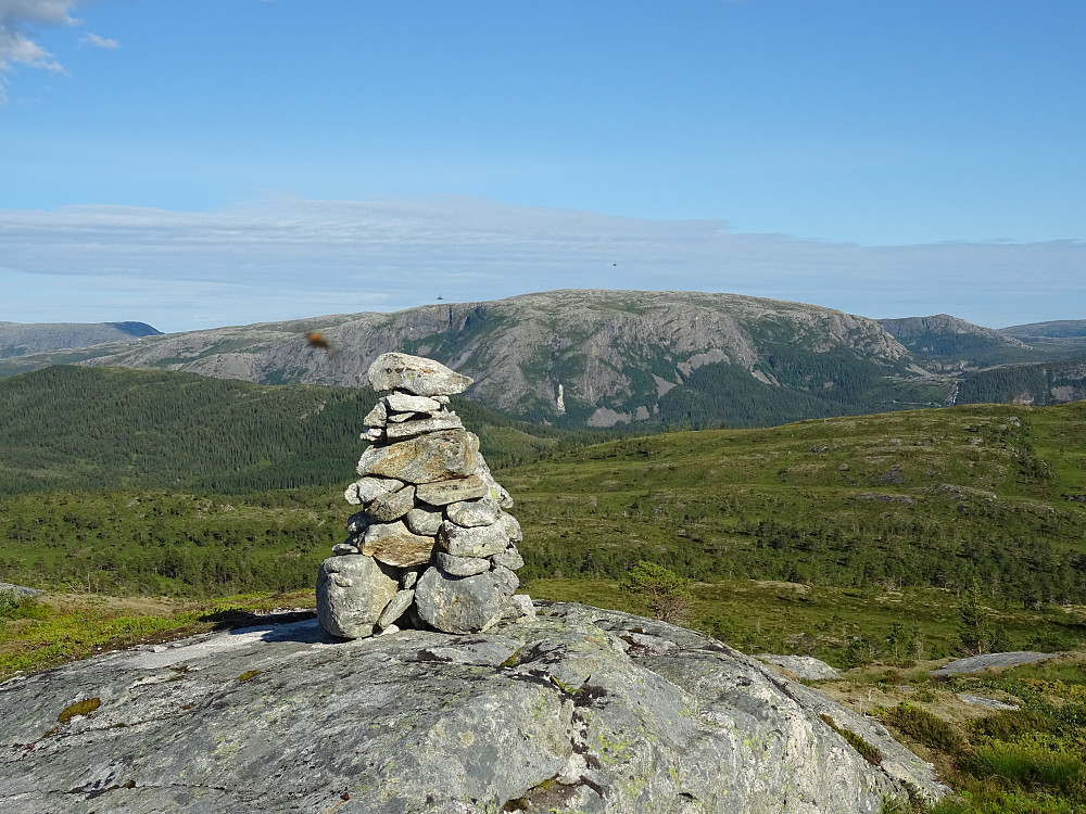 Toppvarden på Storfjellklumpen