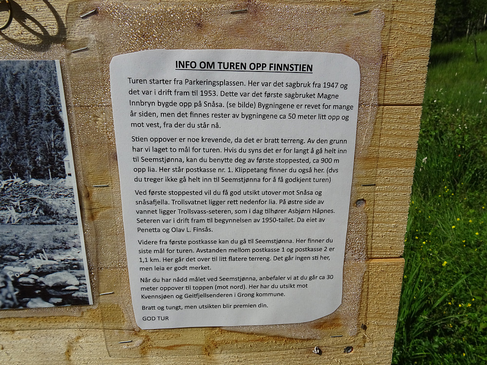 Finnstien info