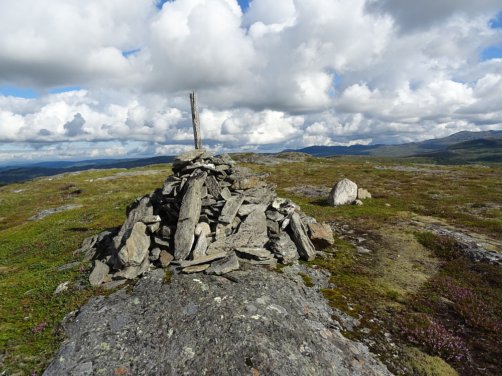 Toppvarden på Vordfjellet Sør
