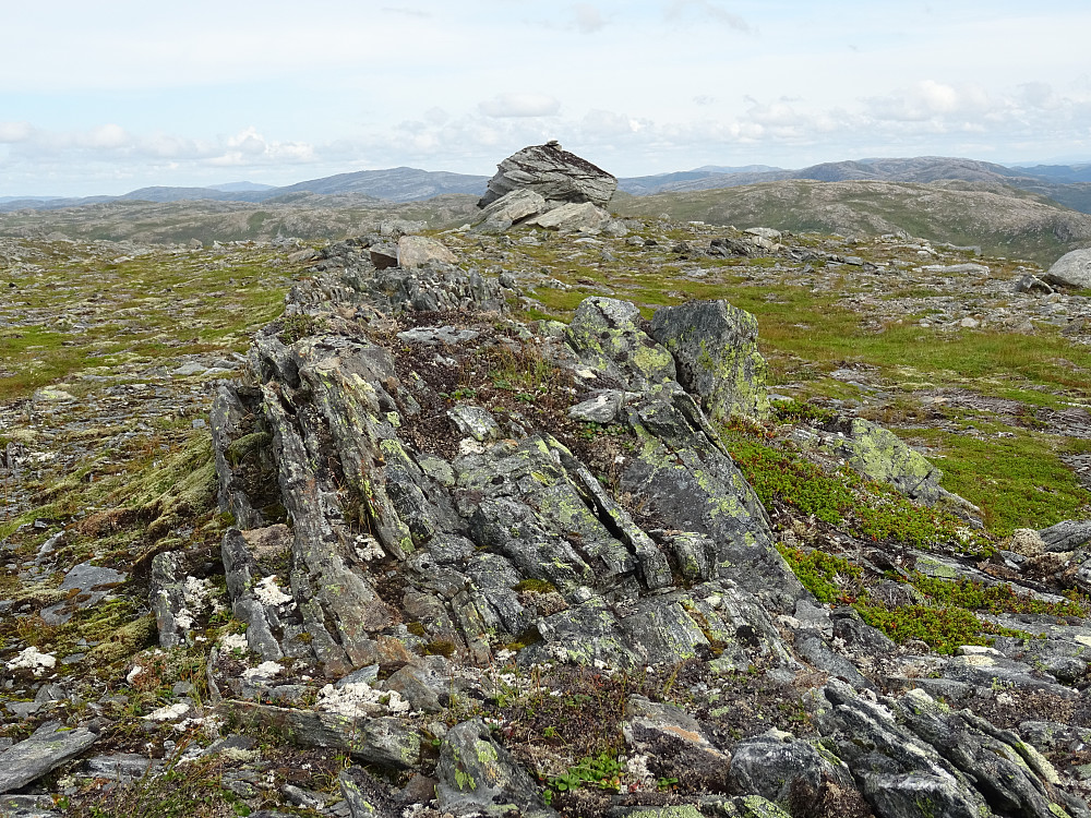 Toppryggen av Kastbotnheia