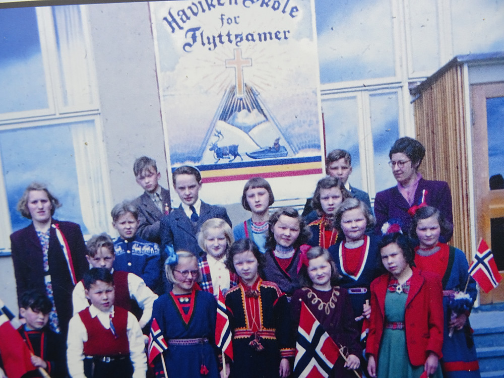 Bilde fra Haviken skole for flyttsamer