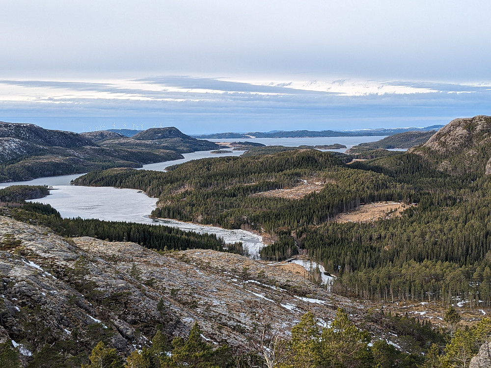 Utsikt mot Fjærangen